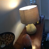 crackle glass table lamp for sale