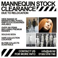 display mannequins for sale