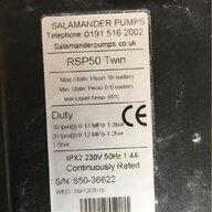 salamander shower pump for sale