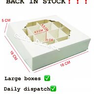 empty sweet boxes for sale