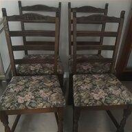 oak ladder back dining chairs for sale