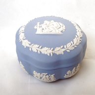 wedgewood blue trinket box for sale
