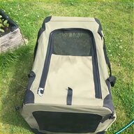 fabric folding dog crate large for sale