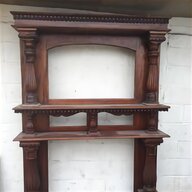 antique wooden fireplace surround for sale