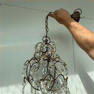 vintage crystal chandelier drops for sale