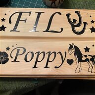 wooden name plaques stable for sale