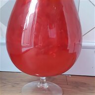 orange glass vase for sale