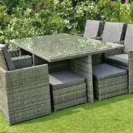 rattan garden dining furniture for sale