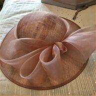 dusky pink wedding hat for sale