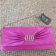 pink satin clutch bag for sale
