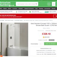 ideal standard shower for sale