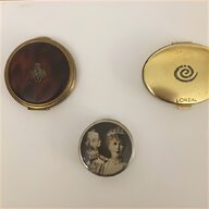 vintage silver compact mirror for sale