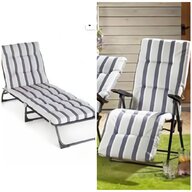garden recliner chair cushions for sale