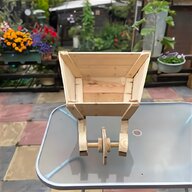 wooden wheelbarrow planter for sale