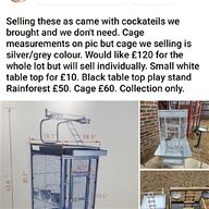 large bird cages stands for sale