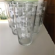 etched pub glass for sale