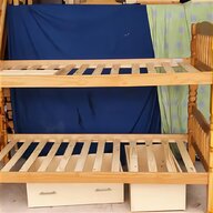 solid antique pine single bed for sale