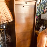 vintage tambour cabinet for sale