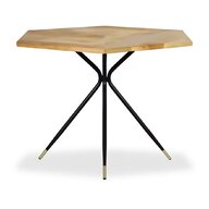 hexagonal dining table for sale