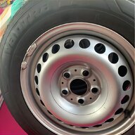 vw t5 steel wheels tyres for sale