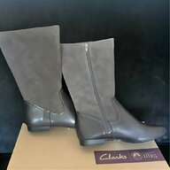 clarkes wide fit boots for sale