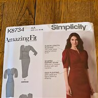simplicity 1950s dress patterns for sale