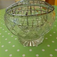 cut glass rose bowl for sale