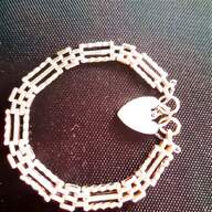 silver gate bracelet for sale