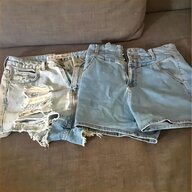 ladies white knee length shorts for sale