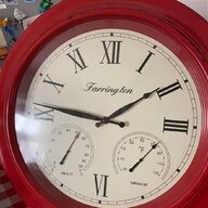 red kitchen clock for sale
