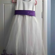 cadbury purple flower girl dress for sale