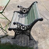 victorian cast iron garden bench ends for sale