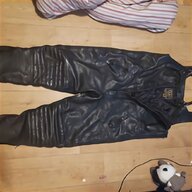 leather salopettes for sale