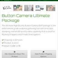 button spy camera for sale