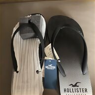 mens hollister flip flops for sale