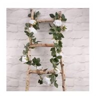 white rose garland for sale