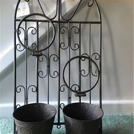 metal garden wall planters for sale