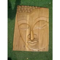 large wooden buddha for sale