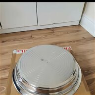 round silver wedding cake stand for sale