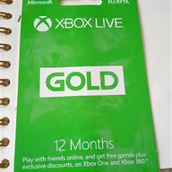 12 month xbox live for sale