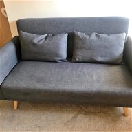 charcoal fabric 2 seater sofa for sale