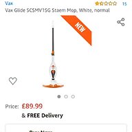 vax stick steam cleaner for sale