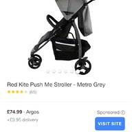 red kite travel system for sale