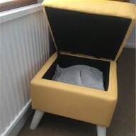 yellow footstool for sale