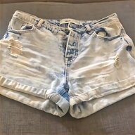 ladies white knee length shorts for sale