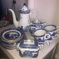 blue willow teapot for sale