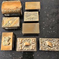 antique silver match box for sale
