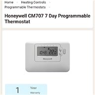 honeywell wireless thermostat for sale