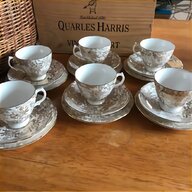 vintage tea cup trio for sale