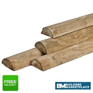 round fence posts for sale